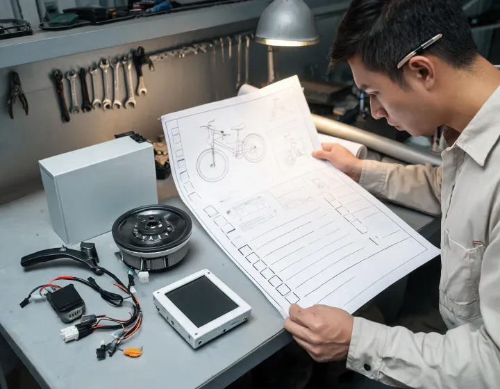 Ebike component review before requesting factory quotations